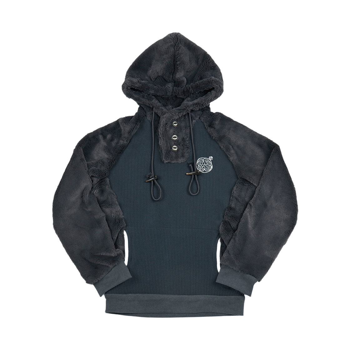 Bufotox_30 Bufotox Snow Ape Hoodie Charcoal