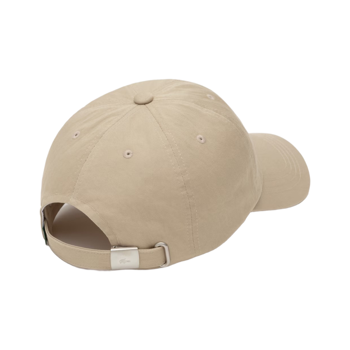 라코스테 워시드 베이직 컬러 크록 볼캡 베이지(Lacoste Washed Basic Color Croc Ball Cap Beige) - 2