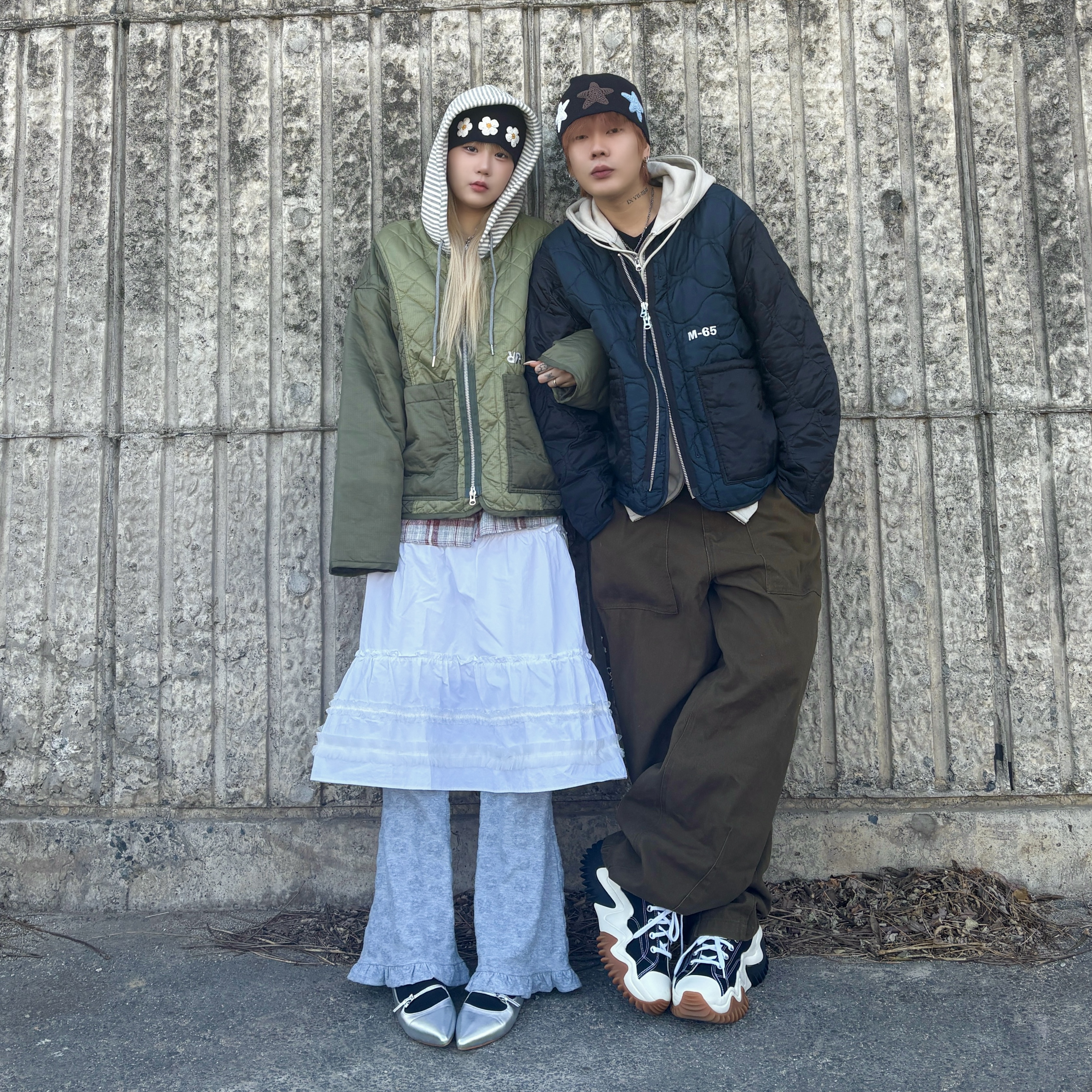 Converse Run Star Motion Ox Foundational Black 착용 스타일 - 4