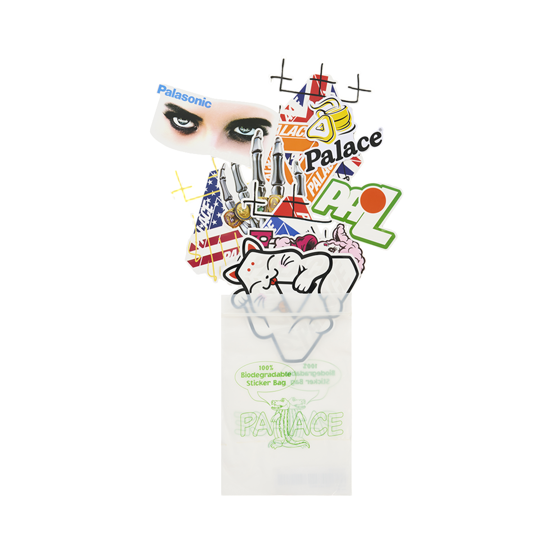 - Palace Spring Sticker Pack Multi - 26SS