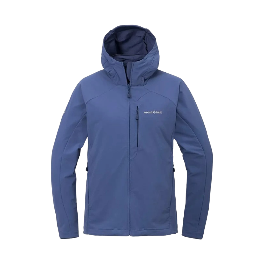 2306169 (W) Montbell Climapro 200 Hooded Jacket Blue