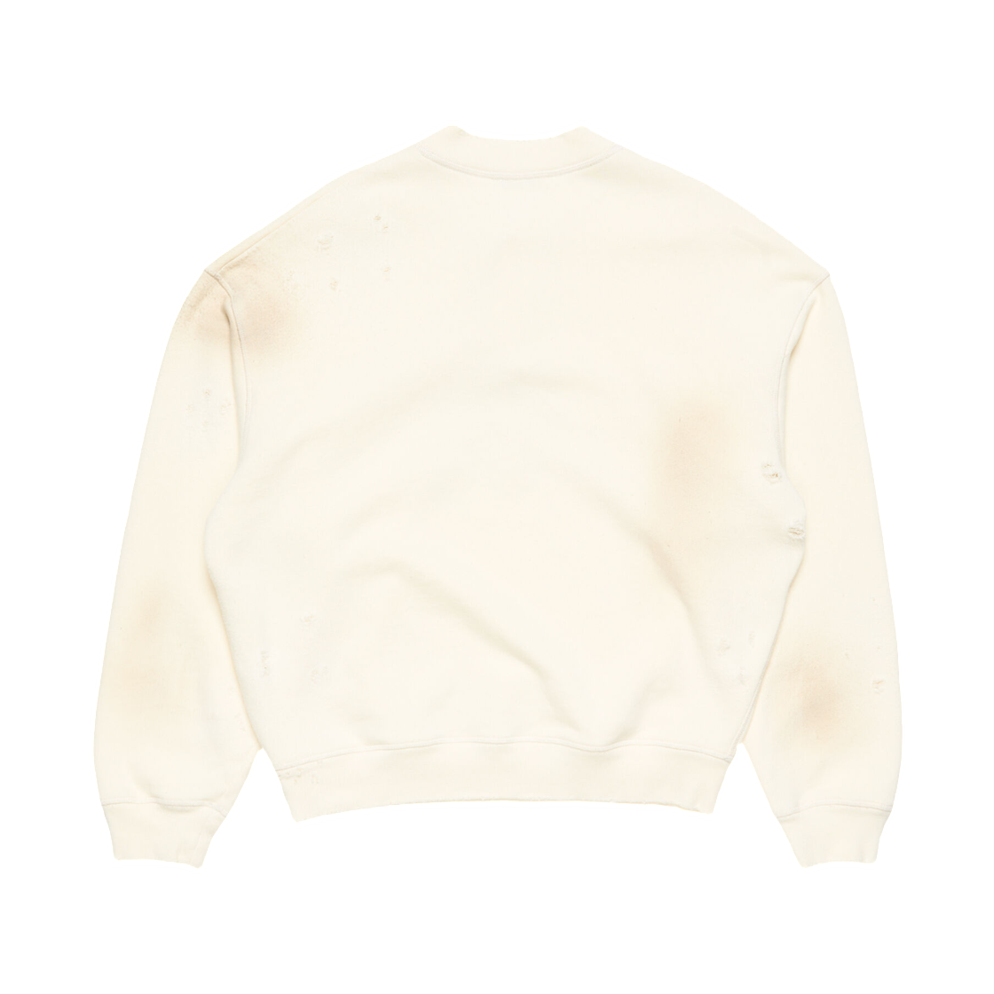 (W) 아크네 스튜디오 플리스 로고 스웨트셔츠 오프 화이트((W) Acne Studios Fleece Logo Sweatshirt Off White) - 2