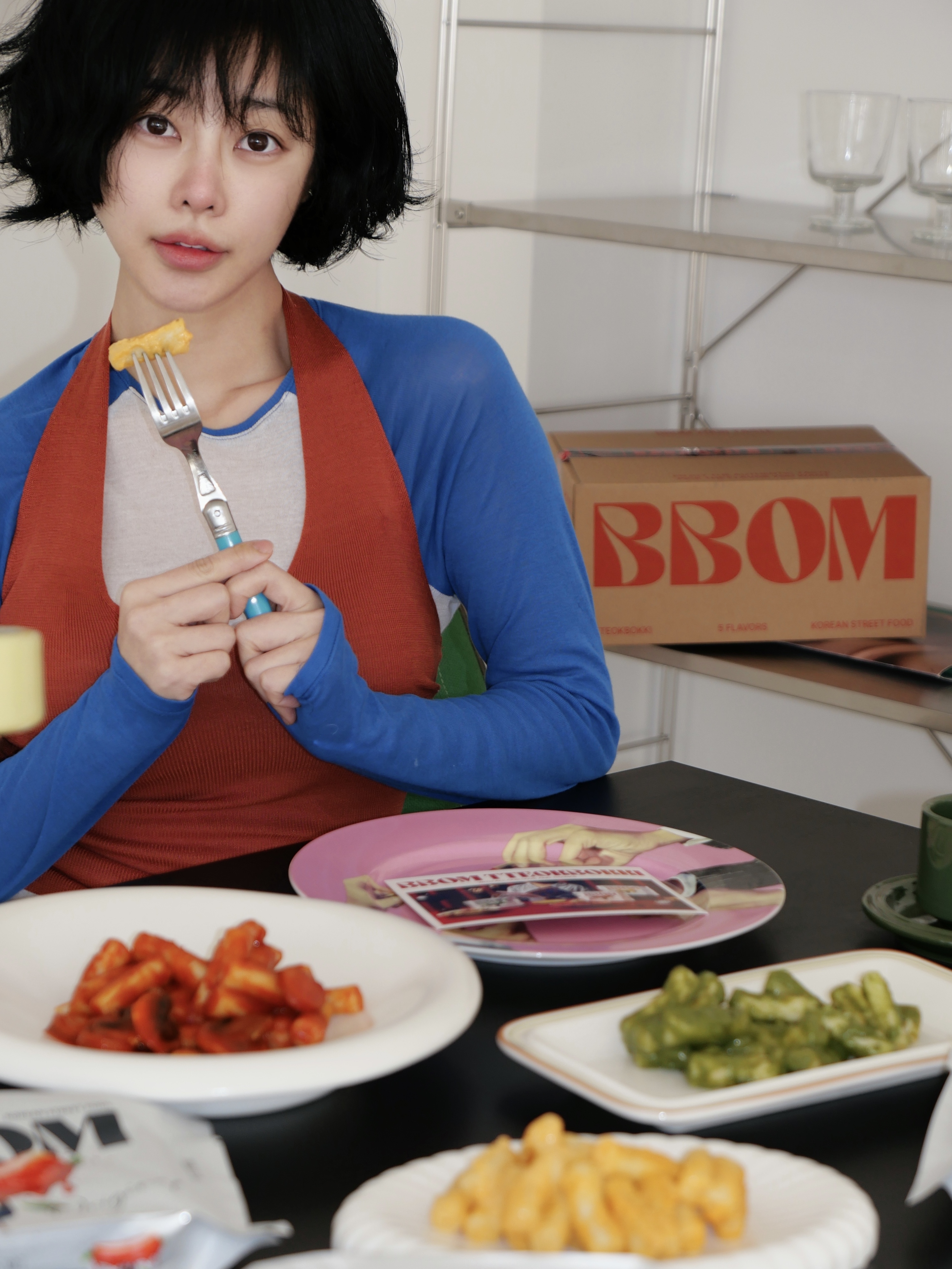 BBOM Tteokbokki Mix Pack 착용 스타일 - 6