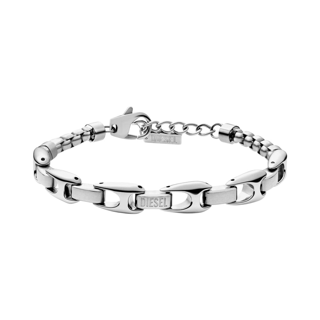 DX1633040 Diesel Dx1633040 Stainless Steel Chain Bracelet Silver