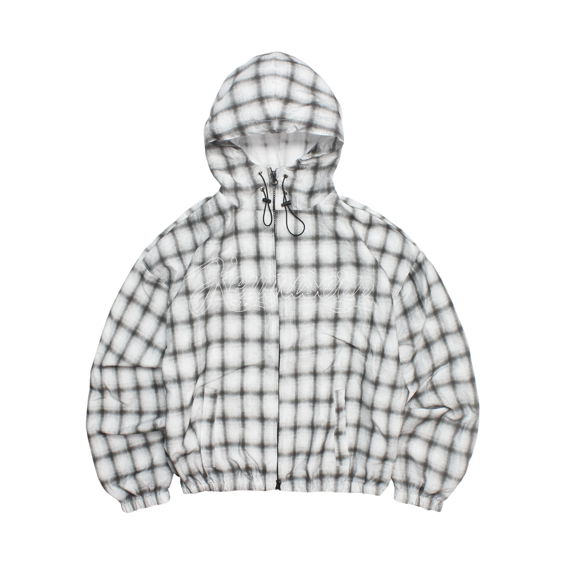 키미저리 켈비 스티치 윈드브레이커 체크(Keymisery Kelby Stitch Windbreaker Check)