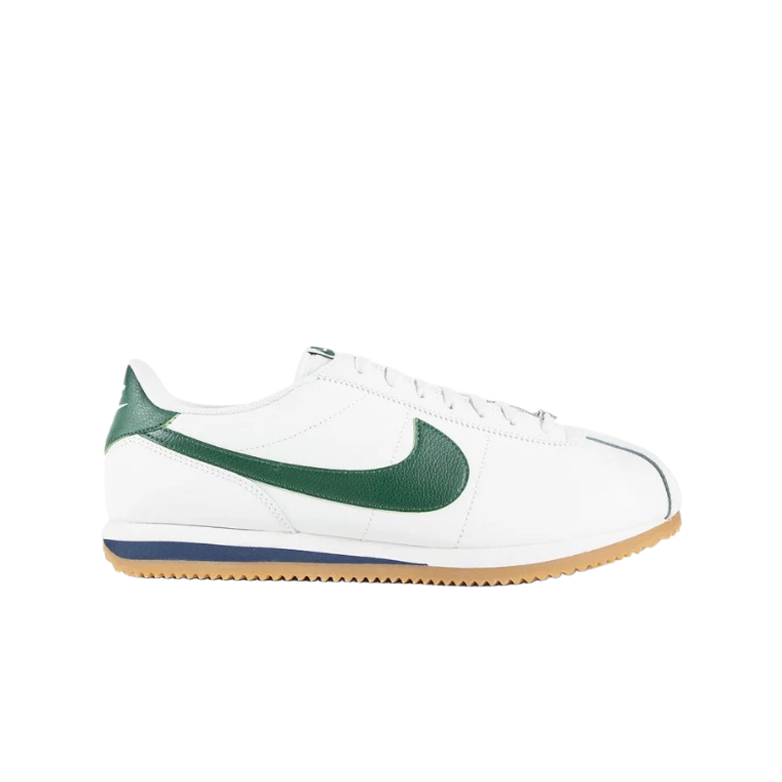 DM4044-113 Nike Cortez Leather Summit White Midnight Navy