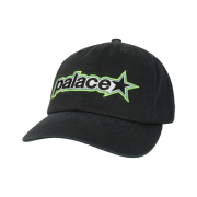 Palace P Star 6-Panel Black - 26SS