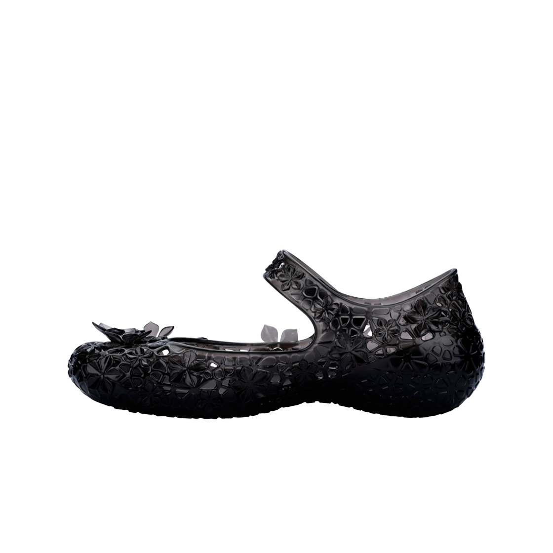 멜리사 x 수잔 팡 우먼 루나 블룸 스포티 발레리나 클리어 블랙 - 26SS(Melissa x Susan Fang Women Luna Bloom Sporty Ballerina Clear Black - 26SS) - 2