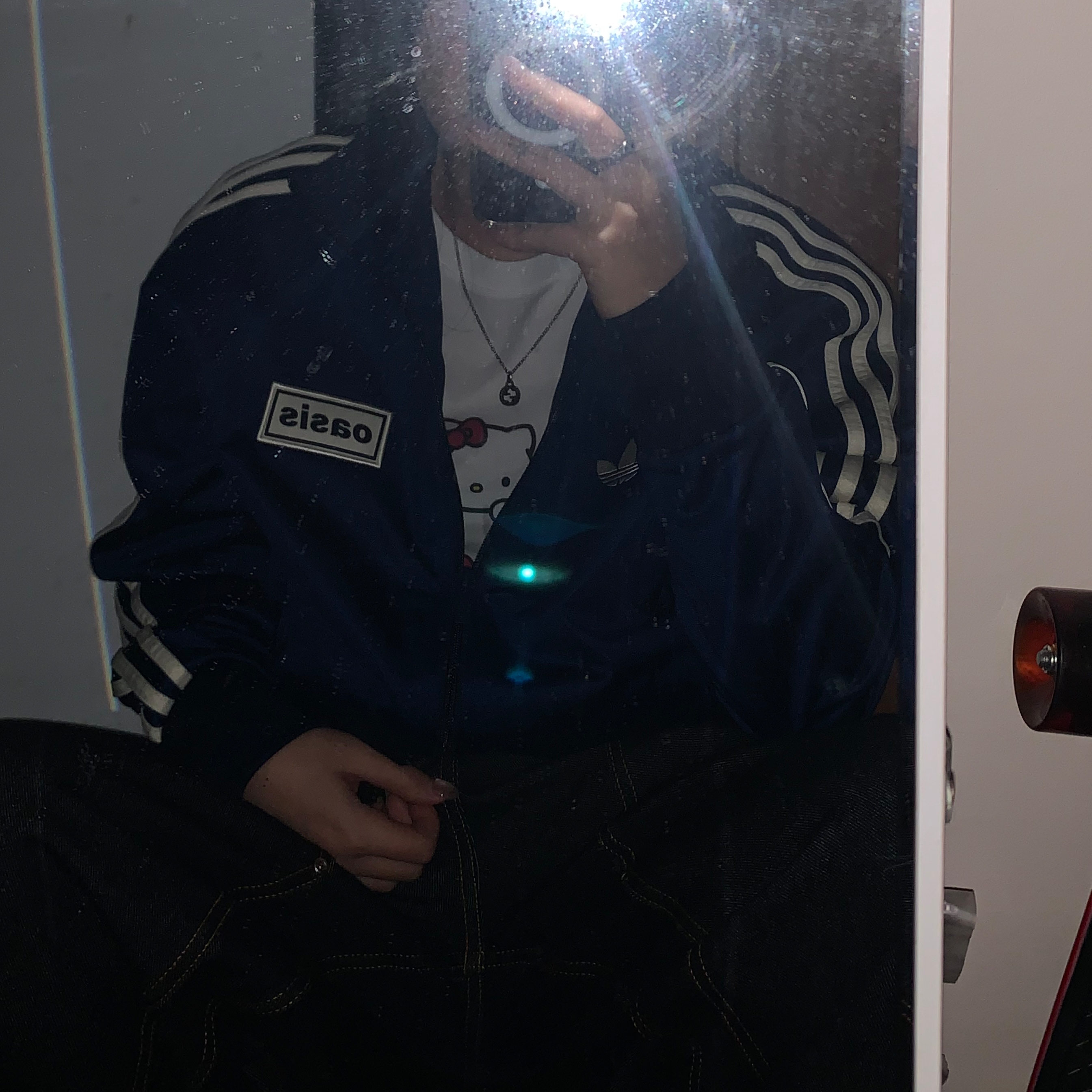 Adidas x Oasis Tour Firebird Track Top Night Indigo - KR Sizing, Gucci Interlocking G Pendant Necklace Silver 착용 스타일