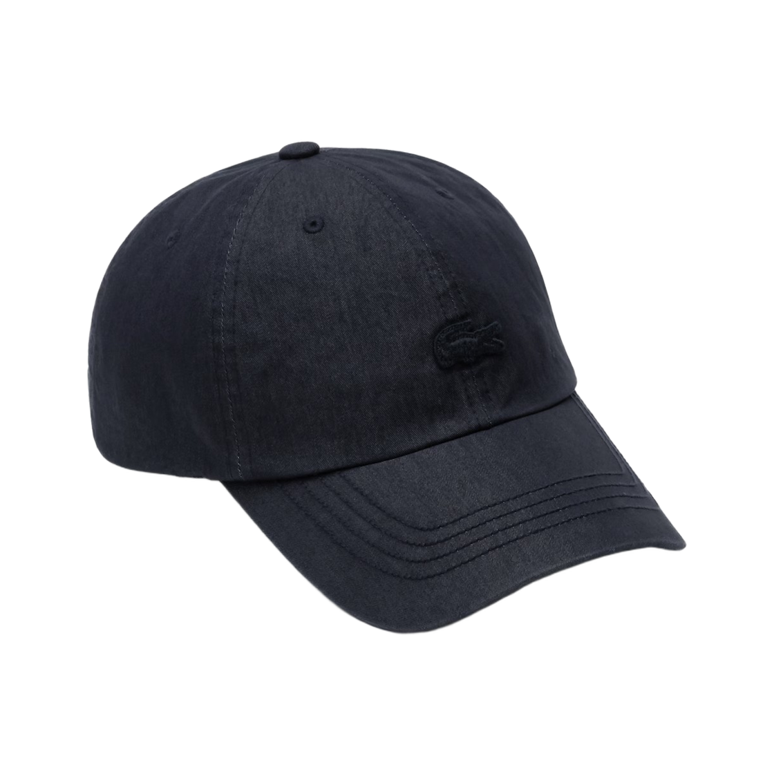 RK209E-56G-166 Lacoste Washed Basic Color Croc Ball Cap Blue