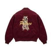 Palace Hungry Raccoon Jacket Burgundy - 26SS