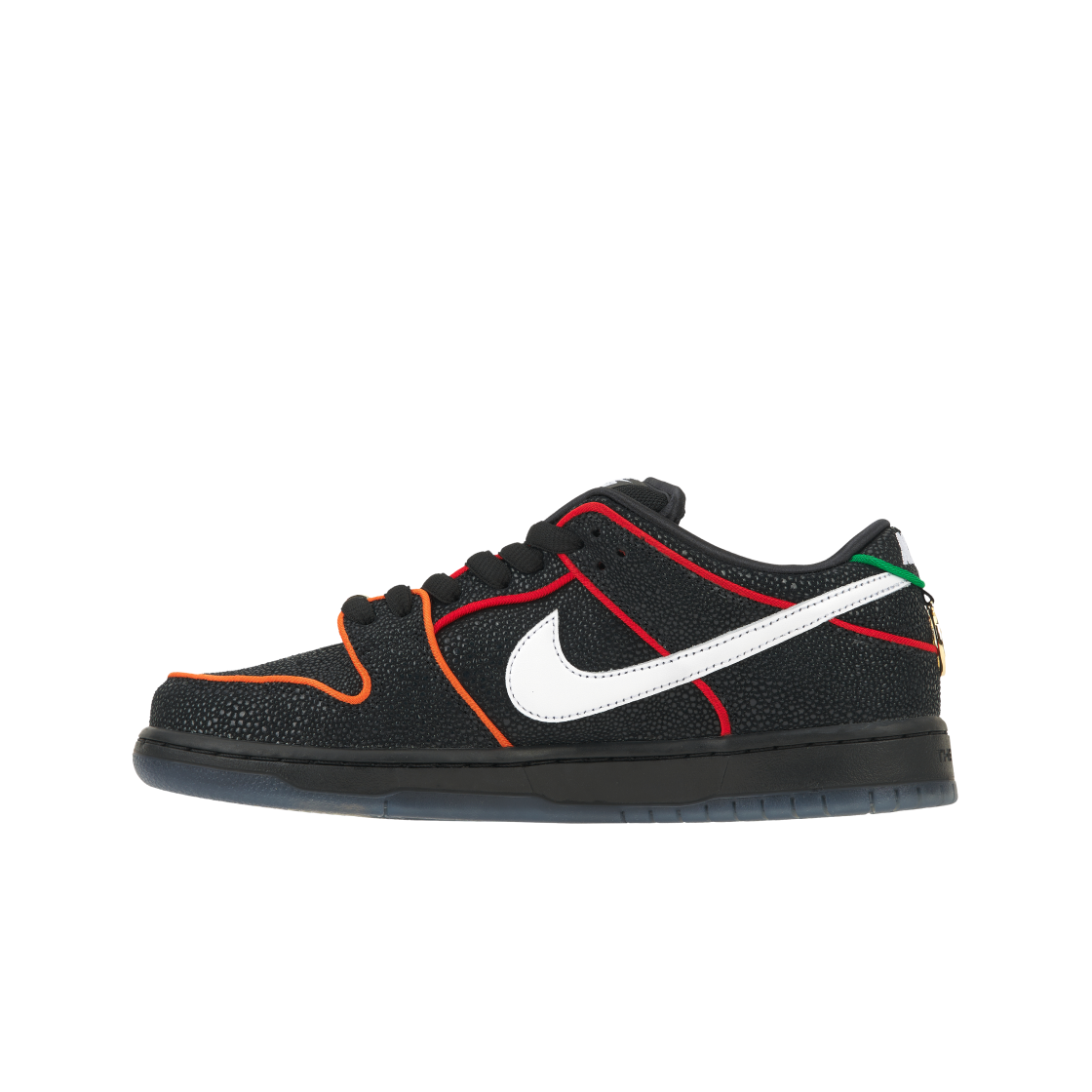 나이키 x 브롱크스 걸스 스케이트 SB 덩크 로우 블랙 앤 챌린지 레드(Nike x Bronx Girls Skate SB Dunk Low Black and Challenge Red) - 3