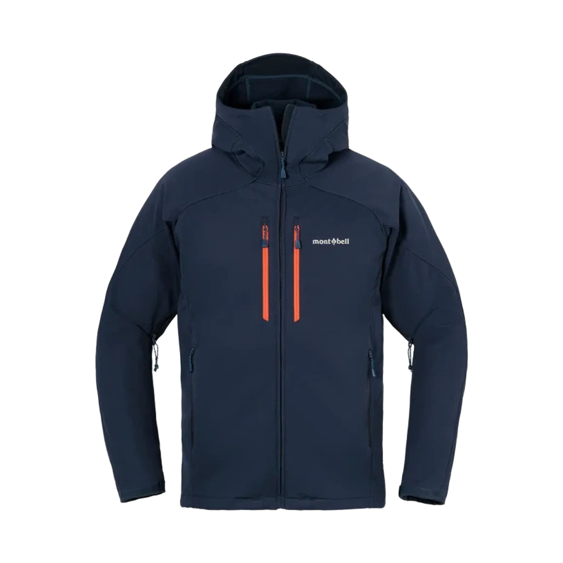 2306187 Montbell Climabarrier Hooded Jacket Navy