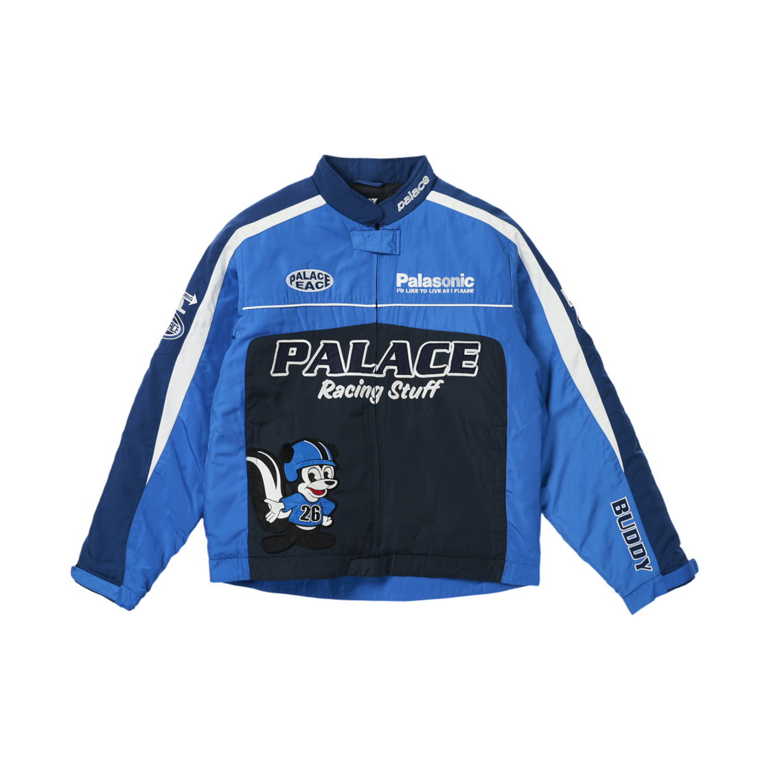 - Palace Even Faster Jacket Blue - 26SS