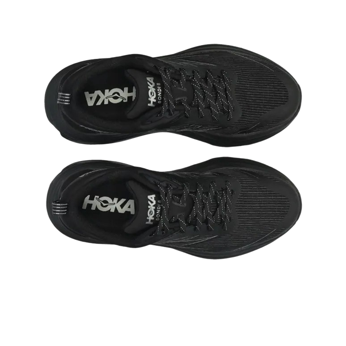 호카 본디 8 TS 케이지 블랙 실버(Hoka Bondi 8 TS Caged Black Silver) - 2