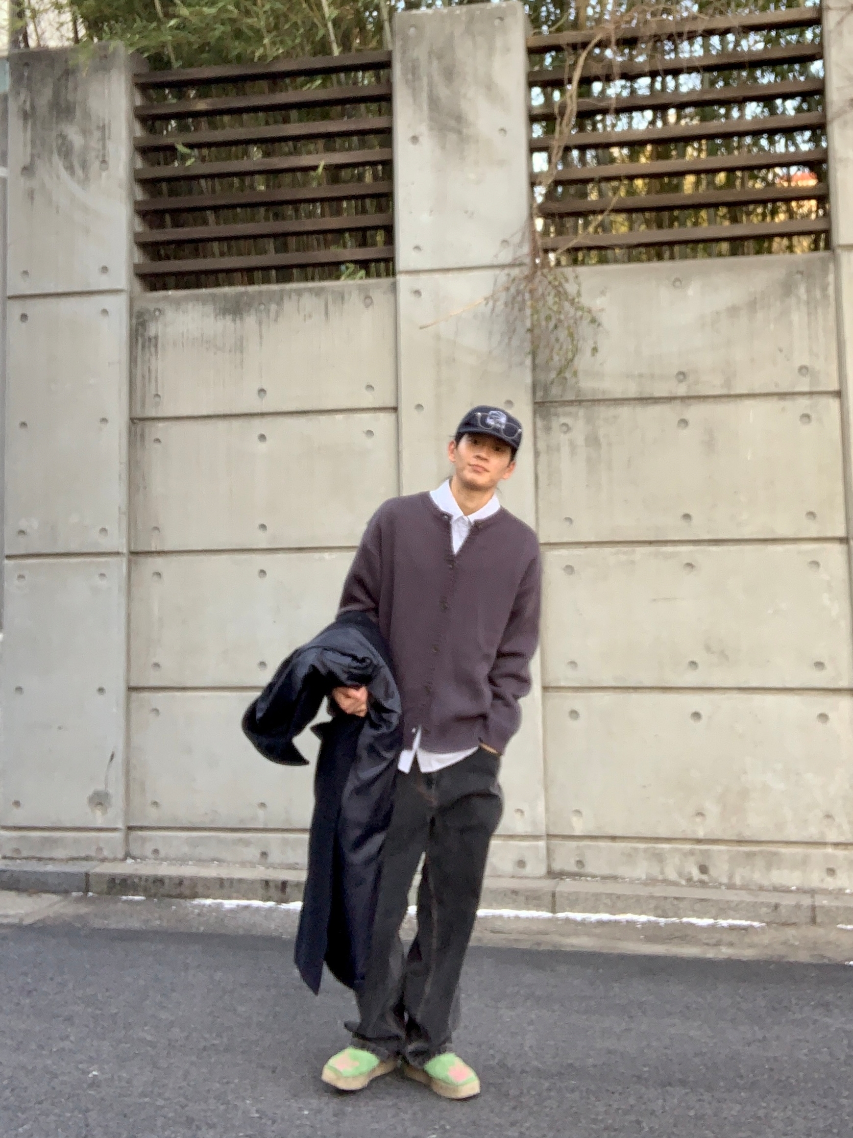 Clarks Originals x Salehe Bembury Lugger Cupsole Dark Green 착용 스타일 - 2