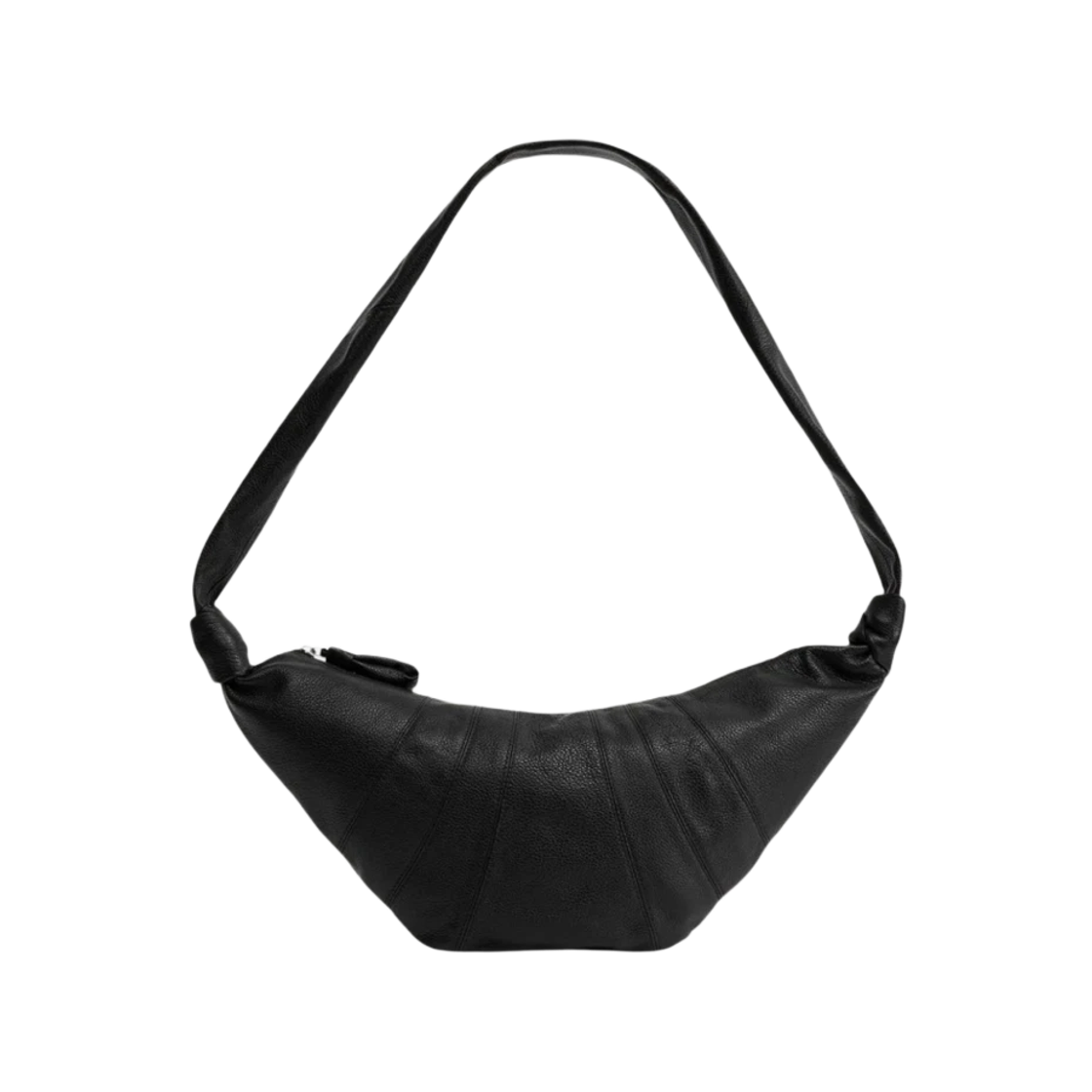 BG0001-LL0018-999 Lemaire Medium Croissant Bag Soft Grained Leather BLACK