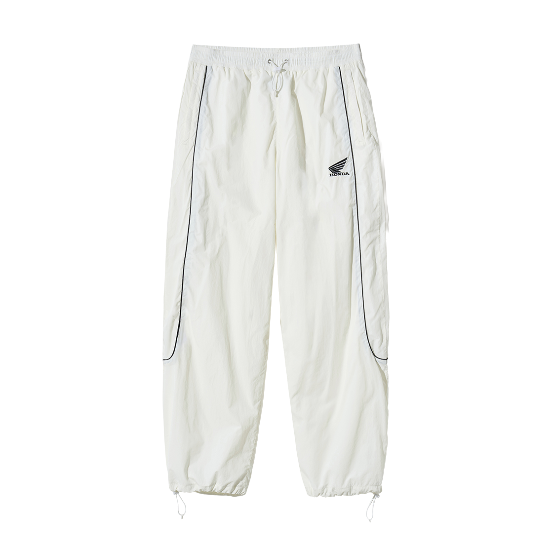 HGS1PT306SIV Honda Basic Logo nylon Track Pants Ivory