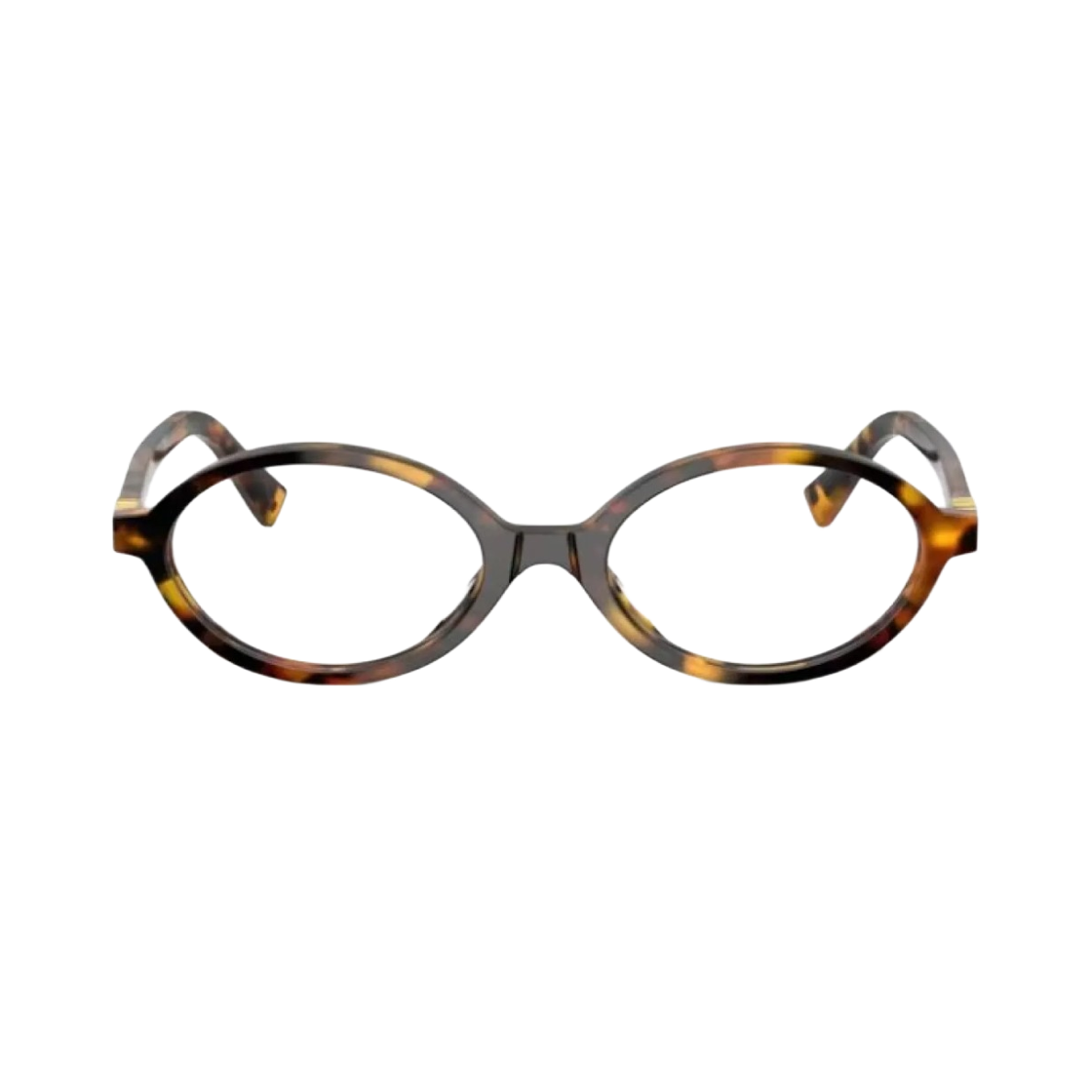 VMU01XV-VAU1O1-5018-140 (W) Miu Miu Regard Glasses Lens Honey Havana Acetate