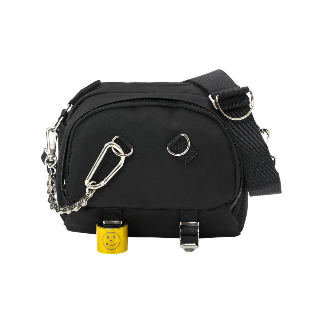 포터 라이드 블랙 숄더백 블랙(Porter Ride Black Shoulder Bag Black) - 1