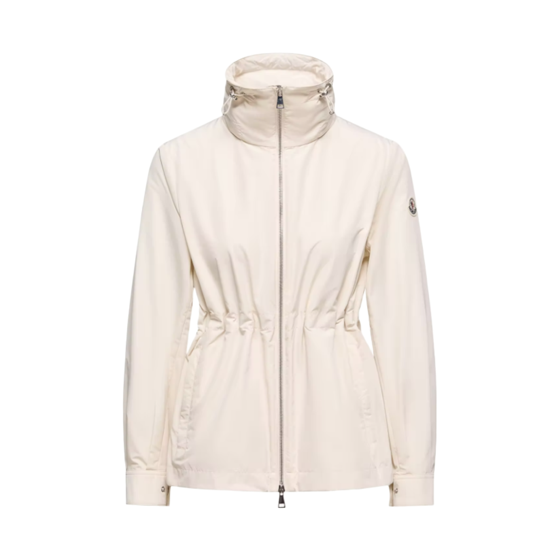 (W) 몽클레르 에네트 후드 쇼트 파카 화이트 - 26SS((W) Moncler Enette Hooded Short Parka White - 26SS) - 1