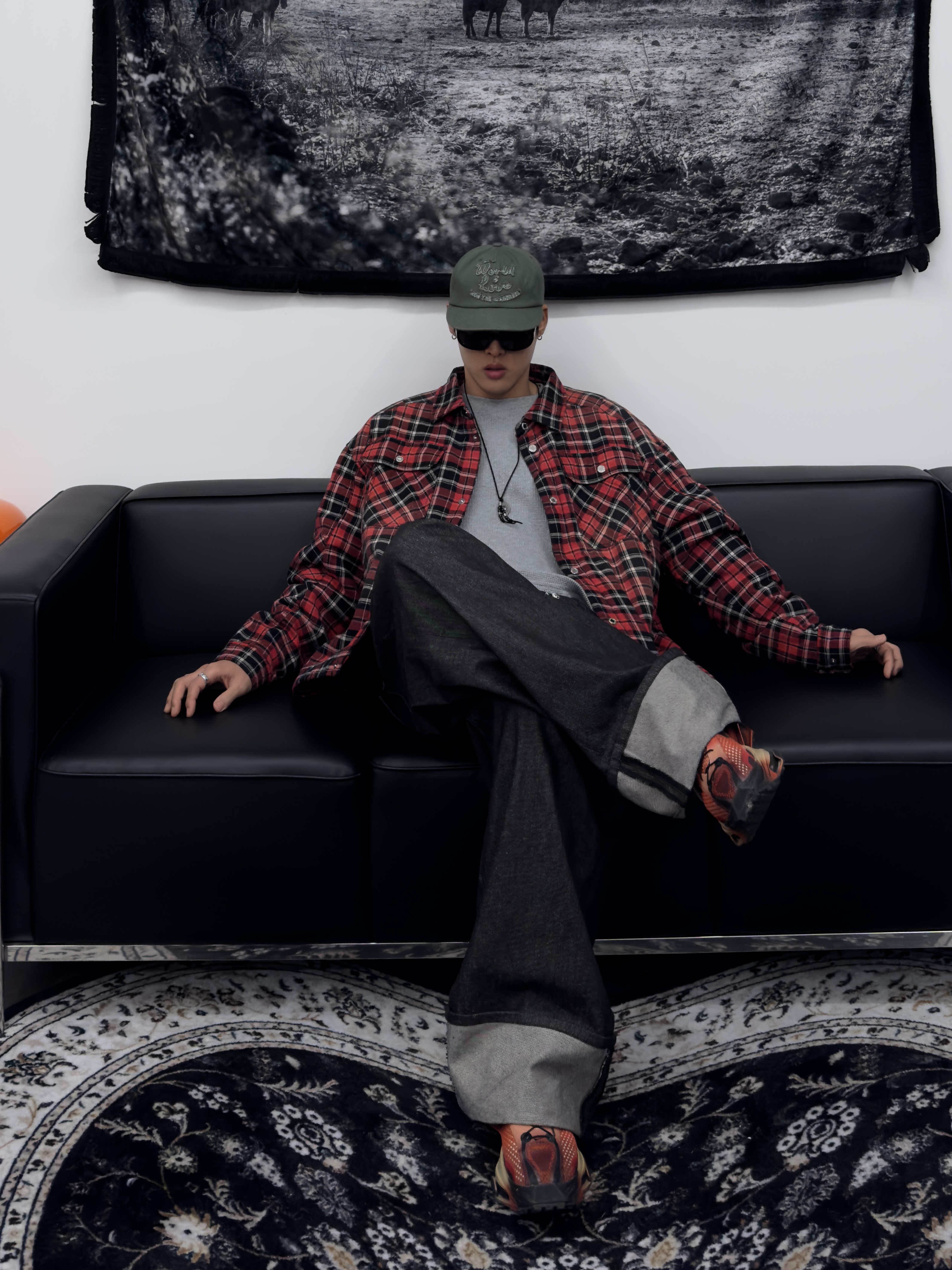 Nike x Matthew M Williams Zoom 004 Rust Factor 착용 스타일 - 2