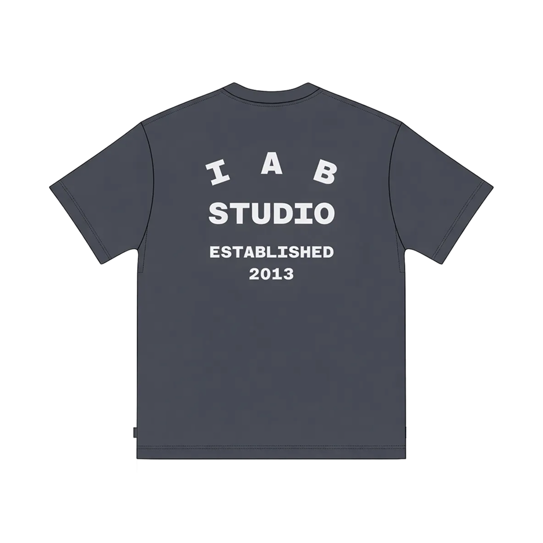 아이앱 스튜디오 26 아이앱 티셔츠 차콜 화이트(IAB Studio 26 IAB T-Shirt Charcoal White) - 2