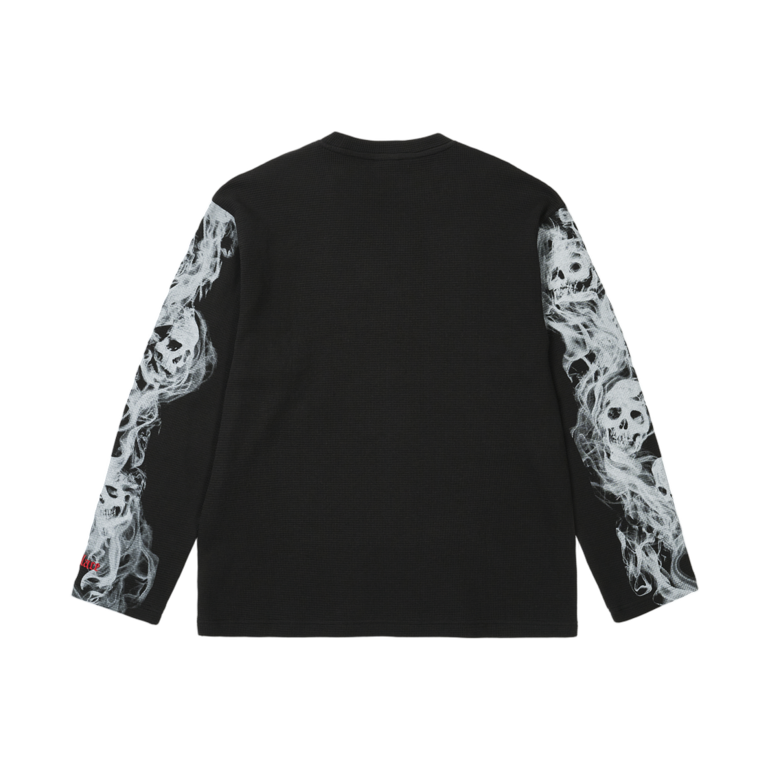 팔라스 스모크드 와플 롱슬리브 블랙 - 26SS(Palace Smoked Waffle Longsleeve Black - 26SS) - 2
