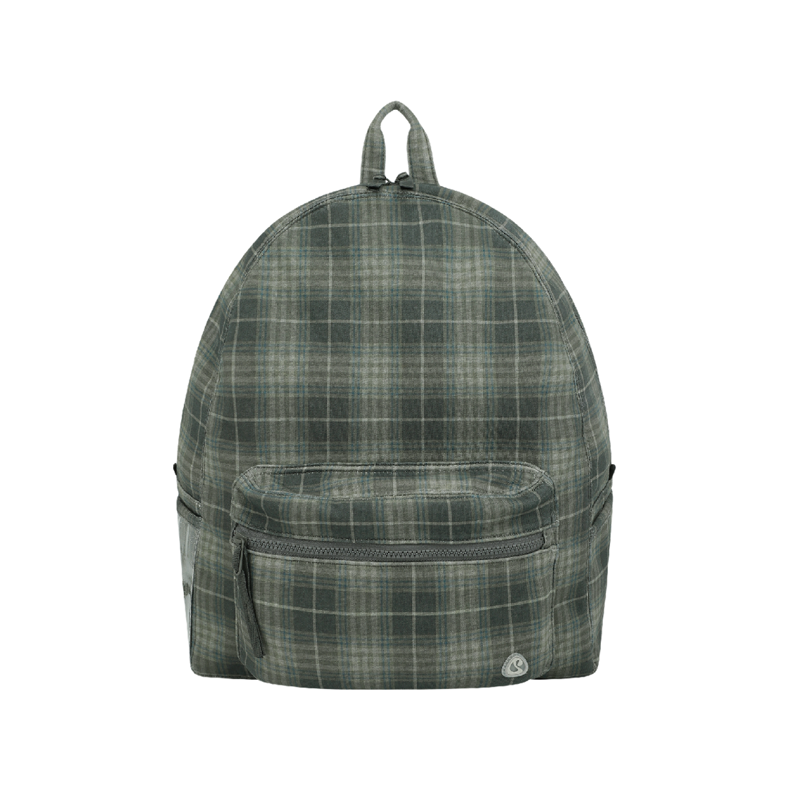 코이세이오 청키 스웻 체크 백팩 카키(COYSEIO Chunky Sweat Check Backpack Khaki)