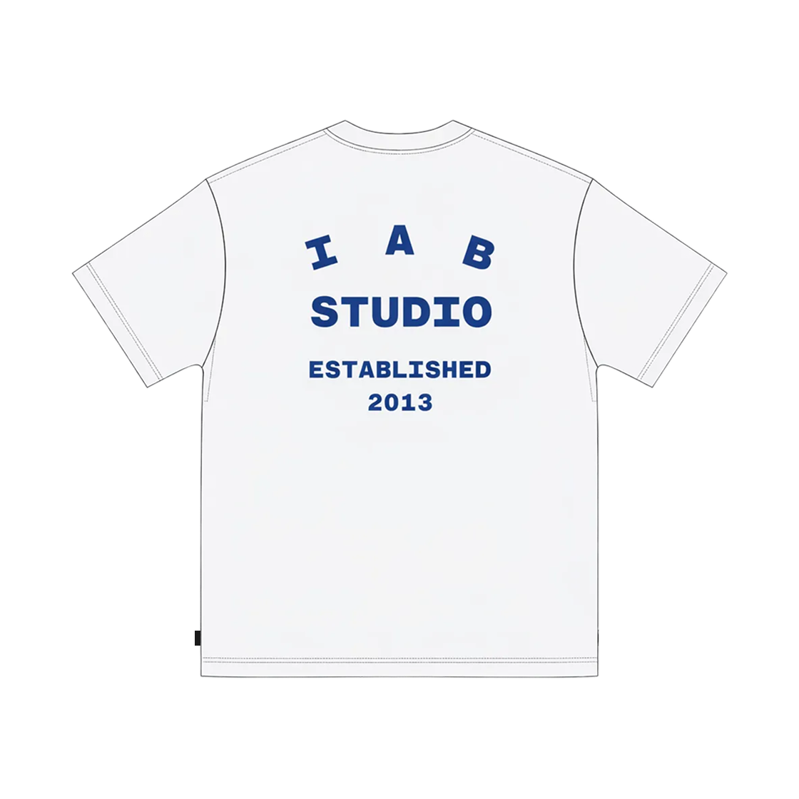 아이앱 스튜디오 26 아이앱 티셔츠 화이트 네이비(IAB Studio 26 IAB T-Shirt White Navy) - 2