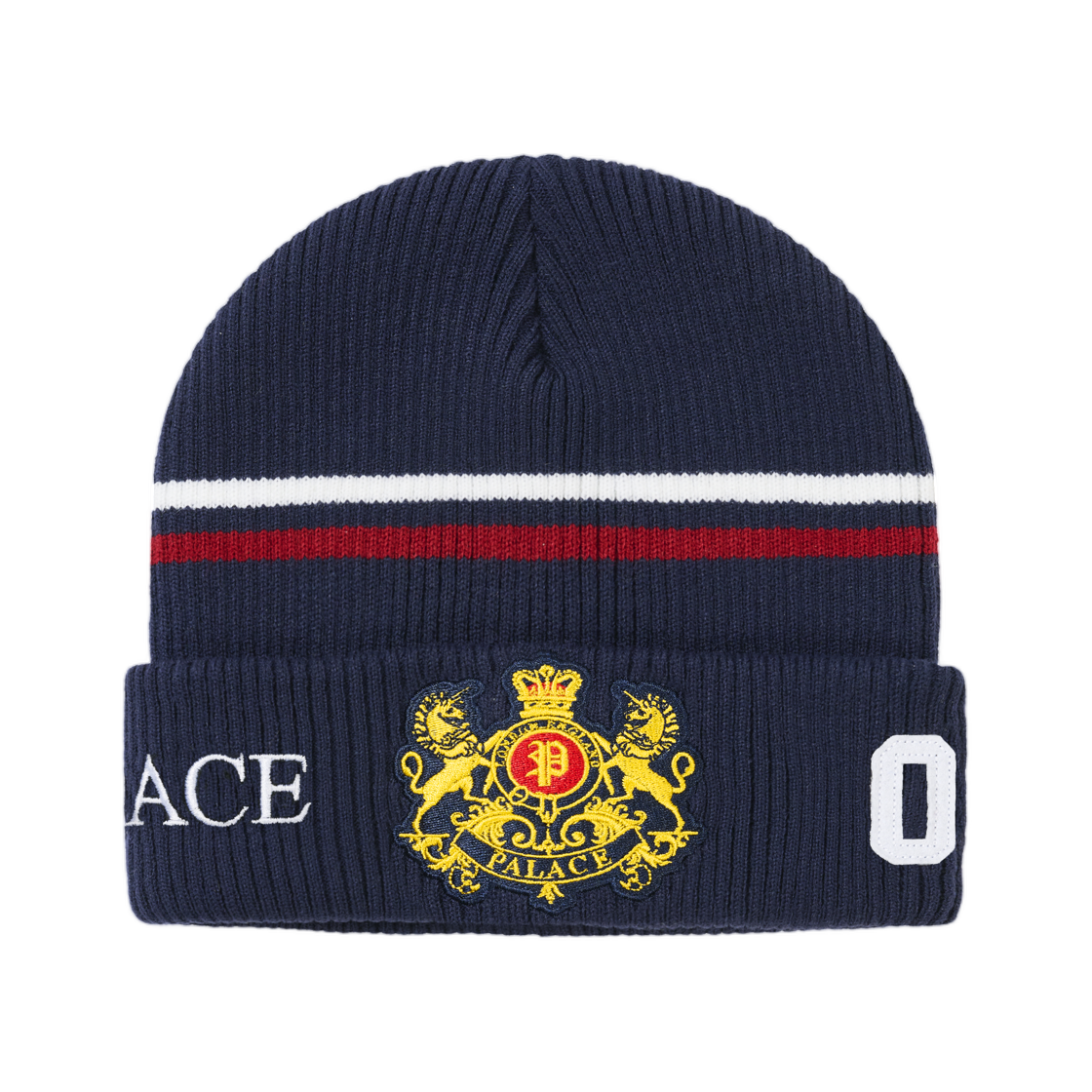 팔라스 이스테블리시드 비니 네이비 - 26SS(Palace Established Beanie Navy - 26SS) - 1
