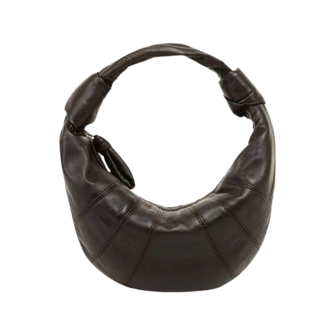 르메르 미니 포춘 크루아상 백 소프트 나파 레더 다크 초콜릿(Lemaire Mini Fortune Croissant Bag Soft Nappa Leather Dark Chocolate)