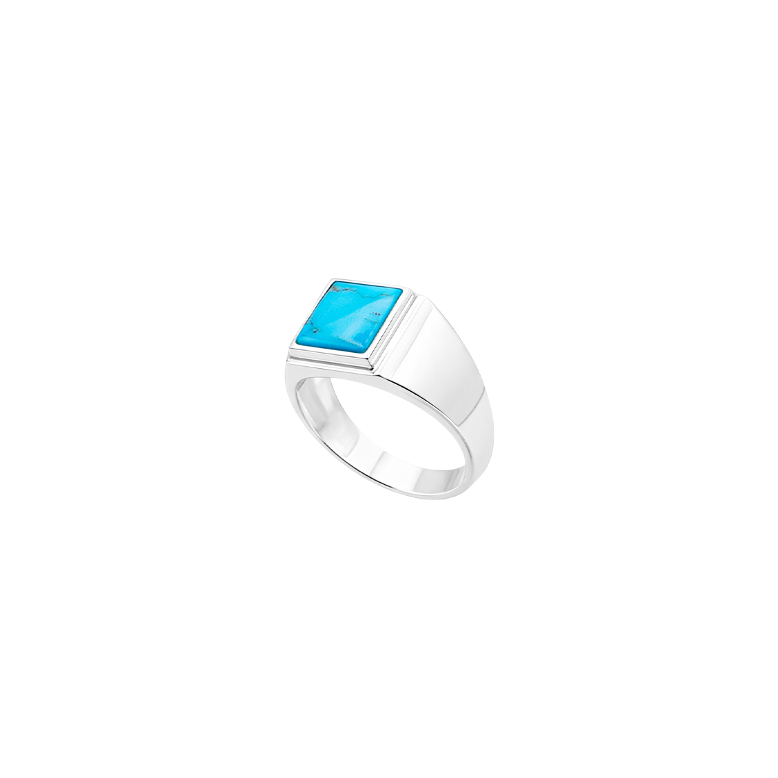 뵤르 터키석 블록 링(Bőr urquoise Block Ring)