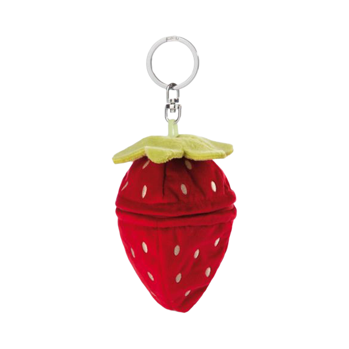 니키 앤트 엔지&딸기 키링 13cm([KREAM 단독] NICI Soft toy ant Enzi 13cm with key chain in strawberry GREEN) - 2