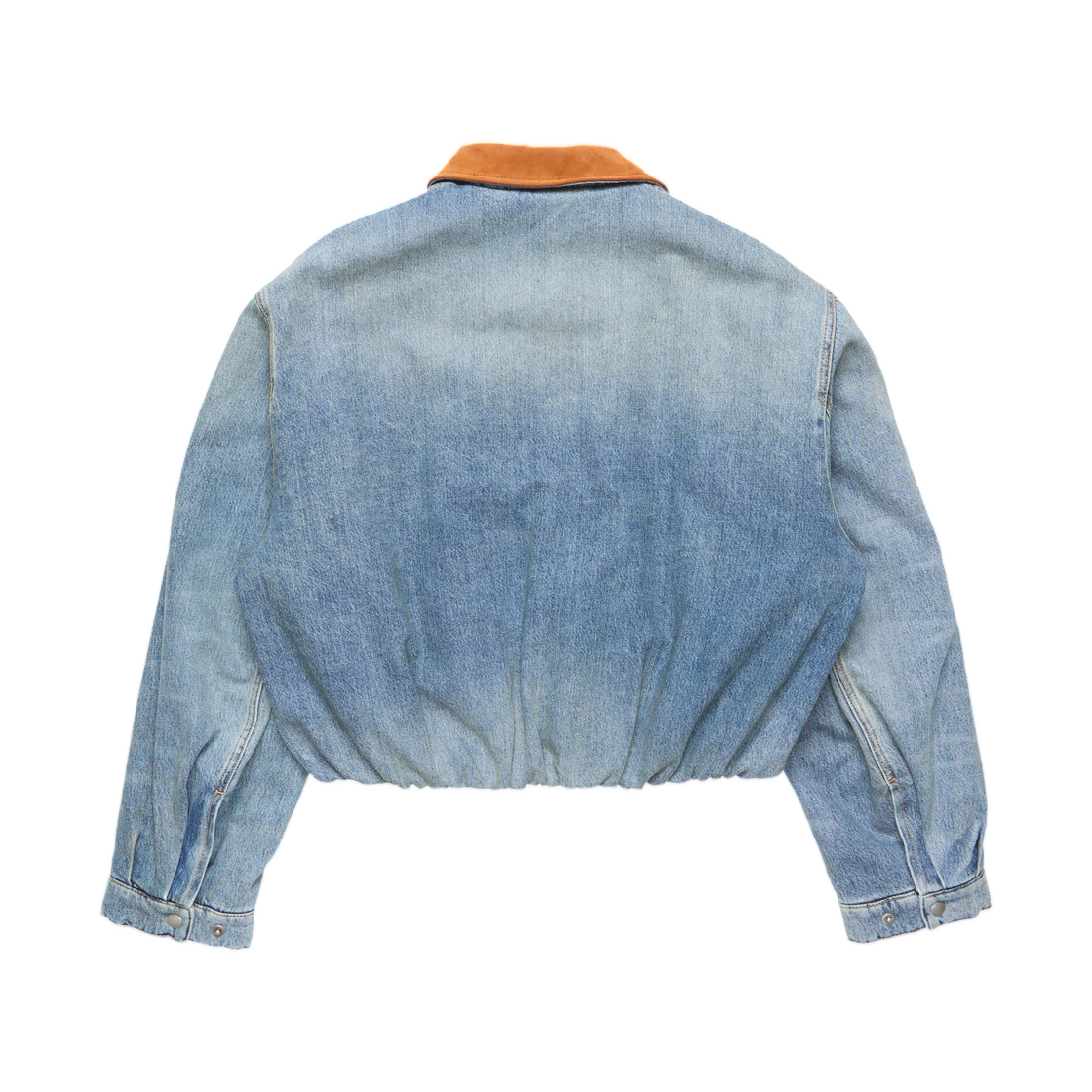 (W) 아크네 스튜디오 데님 봄버 블루종 미드 블루((W) Acne Studios Denim Bomber Blouson Mid Blue) - 2
