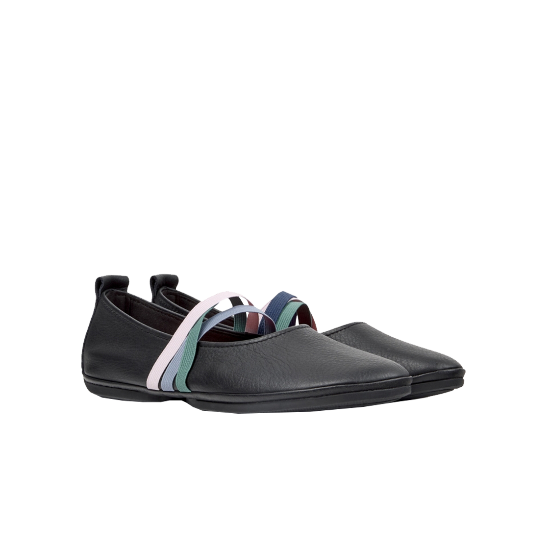 캠퍼 여성 라이트 니나 플랫슈즈 블랙(CAMPER WOMEN Right Nina Flat BLACK) - 2