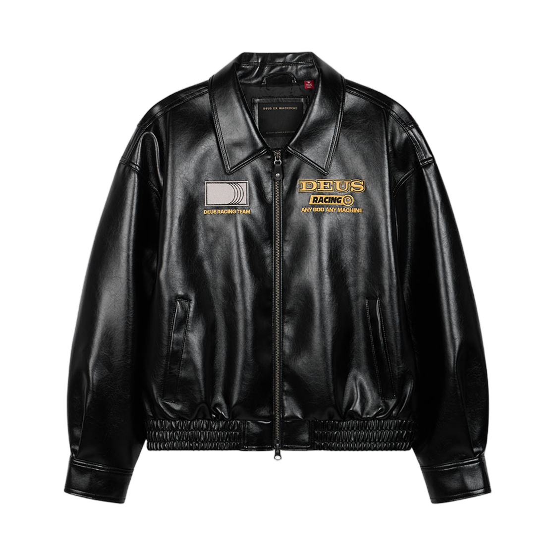 (W) 데우스 엑스 마키나 엔듀로 레더 자켓 블랙((W) Deus Ex Machina Enduro Leather Jacket Black)