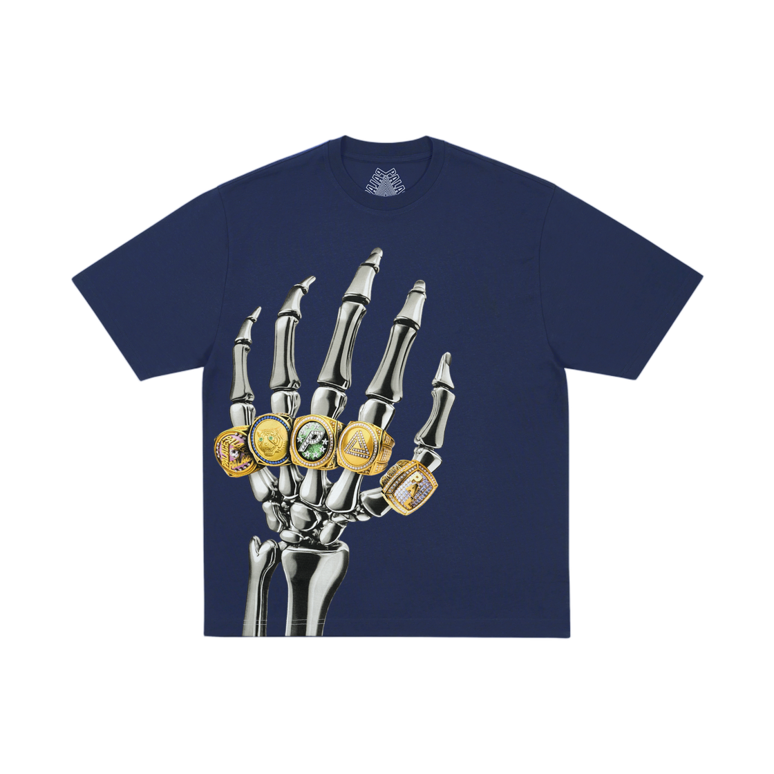 - Palace Mechanical Champion T-Shirt Navy - 26SS