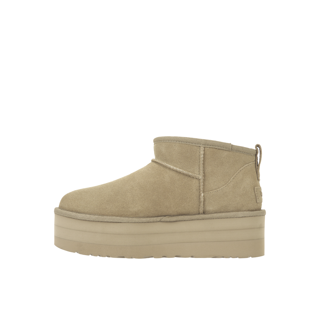 (W) 어그 클래식 울트라 미니 플랫폼 머스타드 시드((W) UGG Classic Ultra Mini Platform Mustard Seed) - 3