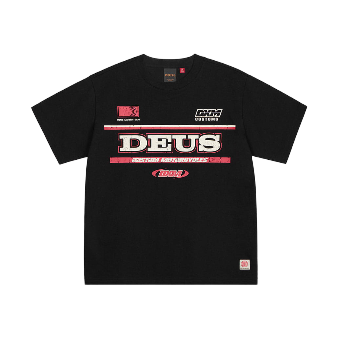 D262UTS280-099 Deus Ex Machina Enduro Moto T-Shirt Black