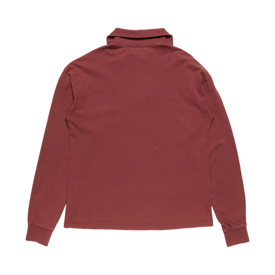 아크네 스튜디오 집업 로고 스웨트셔츠 마룬 레드(Acne Studios Zip Up Logo Sweatshirt Maroon Red) - 2