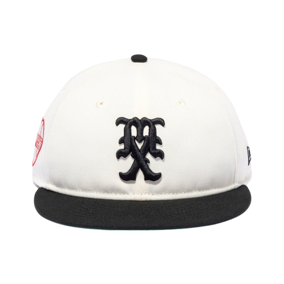 뉴에라 MLB x 세인트 마이클 레트로 크라운 9피프티 바이저 크롬 블랙(New Era MLB x Saint Mxxxxxx Retro Crown 9Fifty Visor Chrome Black) - 1