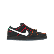 Nike x Bronx Girls Skate SB Dunk Low Black and Challenge Red