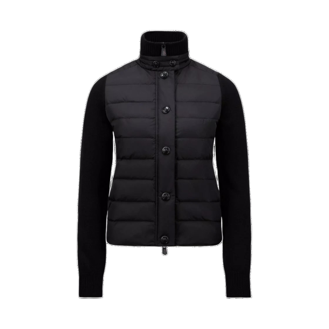 9B00006 A9462 999 24F [15% 쿠폰] (W) Moncler Padded Wool Cardigan Black - 24FW