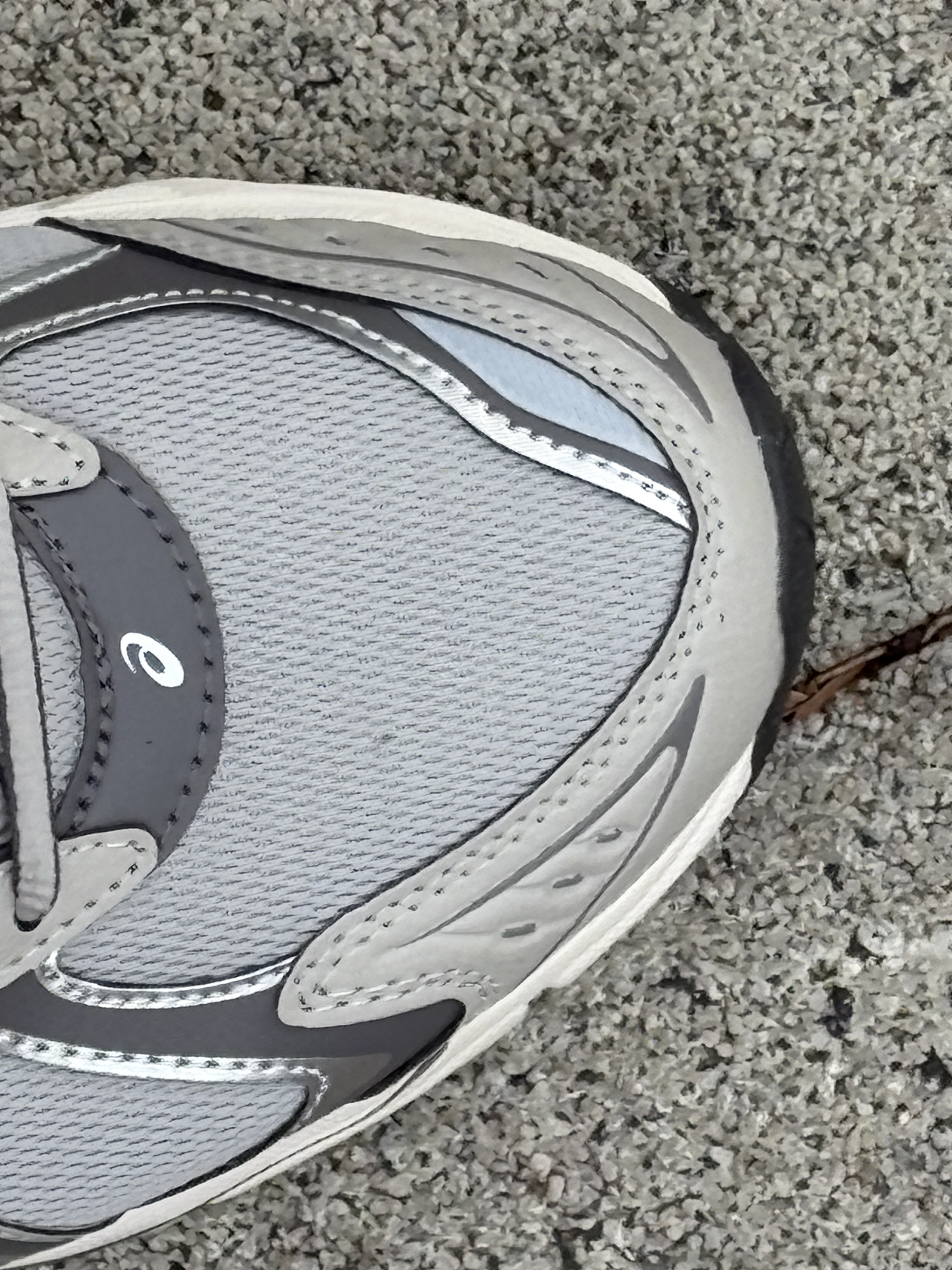 Asics GT-2160 Oyster Grey Carbon 착용 스타일 - 2