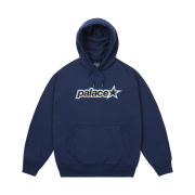Palace P Star Hood Navy - 26SS