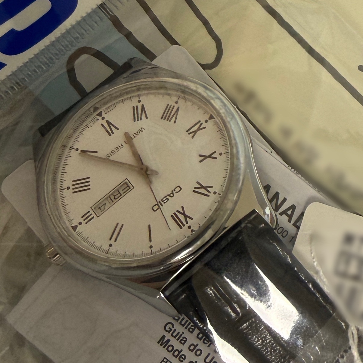 Casio MTP-V006L-7BUDF 착용 스타일