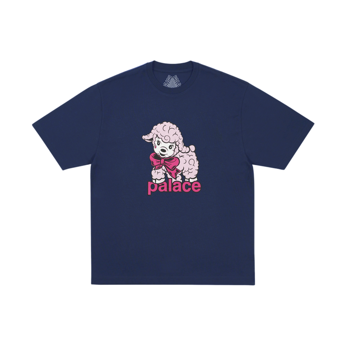 팔라스 램 티셔츠 네이비 - 26SS(Palace Lamb T-Shirt Navy - 26SS) - 1