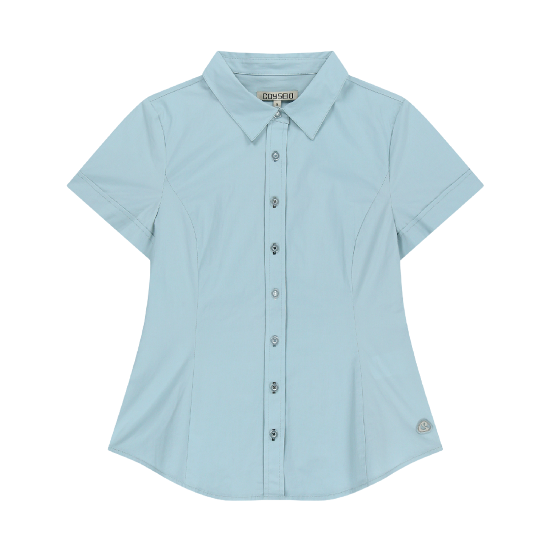 코이세이오 나나 하프 셔츠 스카이 블루(COYSEIO Nana Half Shirt Sky Blue)