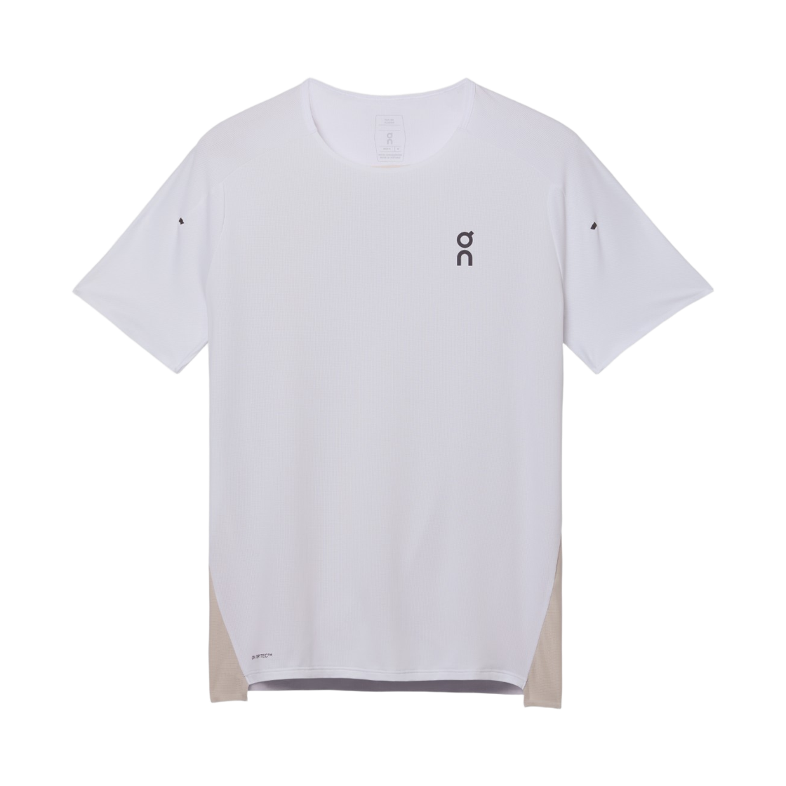 1ME10232993 On Running Performance T-Shirt White Silver